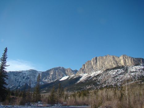 rocky mountains in alberta, canada