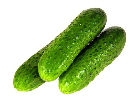 Cucumber - very tasty and useful vegetable. It is used in kitchens of many people