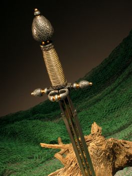 Medieval dagger. It was often used by pirates