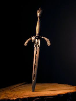 Medieval dagger. It was often used by pirates