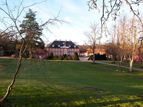 Big beautiful classical design mansion house estate Denmark