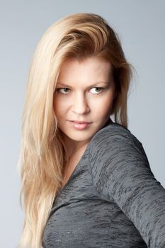 Portrait of a young and beautiful girl