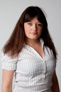 Portrait of a young and beautiful girl