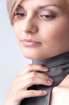 Portrait of a young and beautiful girl