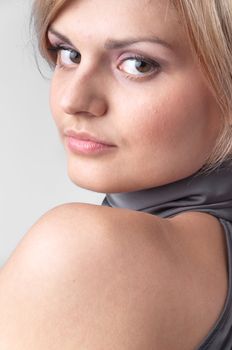 Portrait of a young and beautiful girl