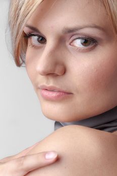 Portrait of a young and beautiful girl