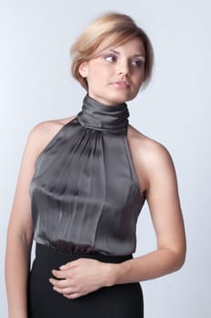 Portrait of a young and beautiful girl