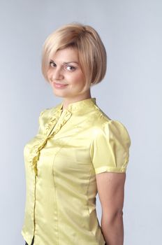 Portrait of a young and beautiful girl