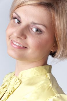 Portrait of a young and beautiful girl