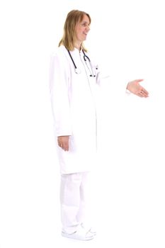 Female medical doctor