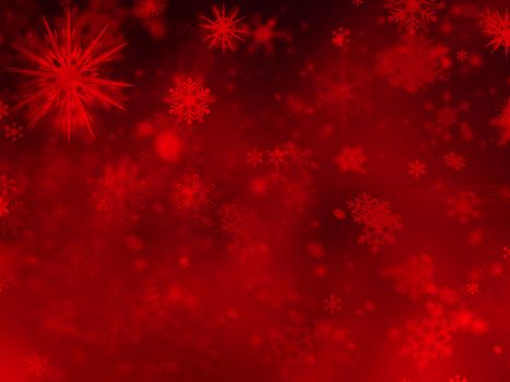 Abstract snowflake background
