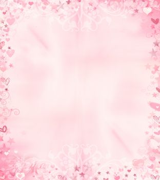 Abstract Valentines background