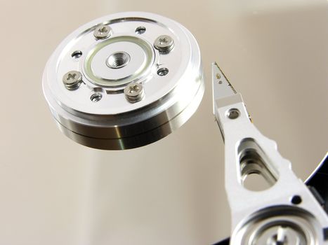 hard disk of the computer 