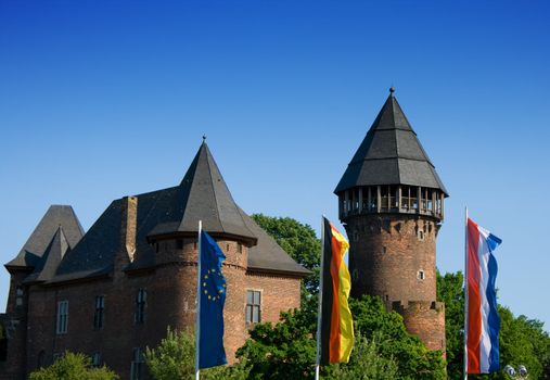 Burg Linn in Krefeld, Germany