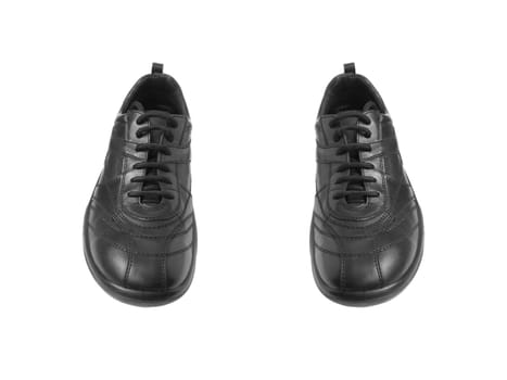 black sports shoes, light, waterproof, black bark 