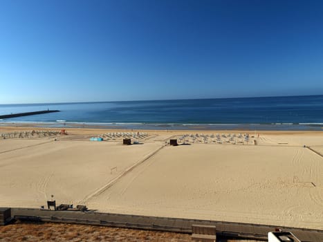 One of the most beautiful beaches in Europe - Praia da Rocha on the Algarve in Portugal