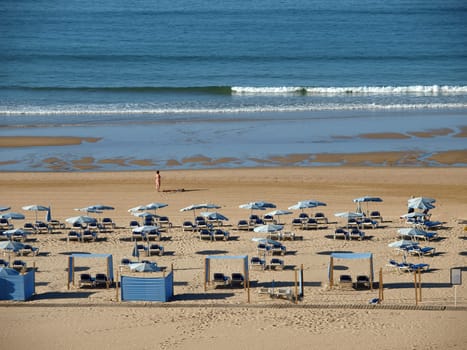 One of the most beautiful beaches in Europe - Praia da Rocha on the Algarve in Portugal