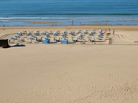 One of the most beautiful beaches in Europe - Praia da Rocha on the Algarve in Portugal