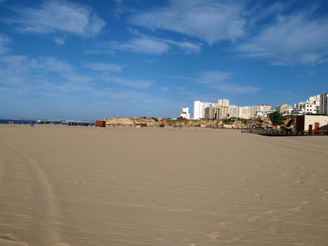 One of the most beautiful beaches in the world - Praia da Rocha in Portimao, Algarve, Portugal
