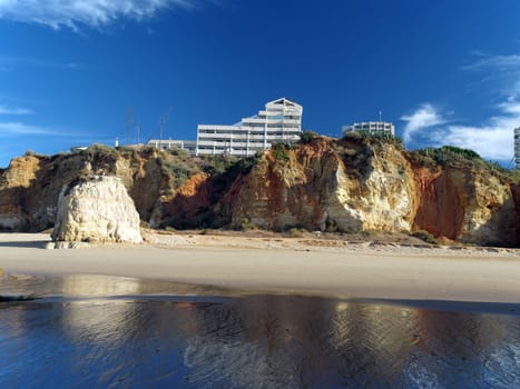 Portimao-resort on the Atlantic coast of the Algarve, Portugal