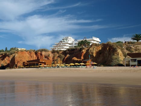 Portimao-resort on the Atlantic coast of the Algarve, Portugal