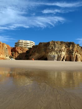 Portimao-resort on the Atlantic coast of the Algarve, Portugal