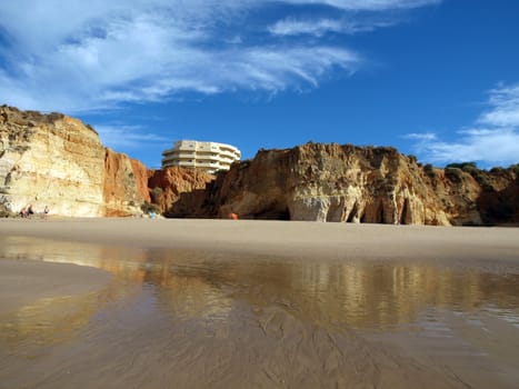 Portimao-resort on the Atlantic coast of the Algarve, Portugal