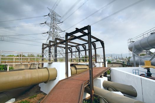 steel path at outdoor industry