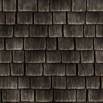 Seamless texture of wooden roof, background