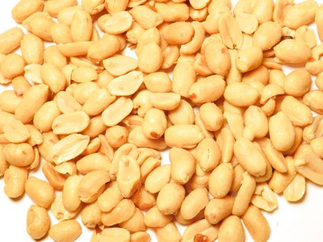 Salted peanut background texture