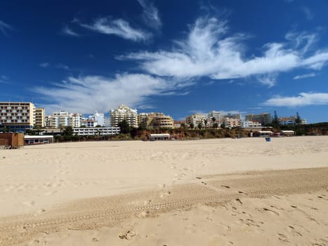 Portimao-resort on the Atlantic coast of the Algarve, Portugal