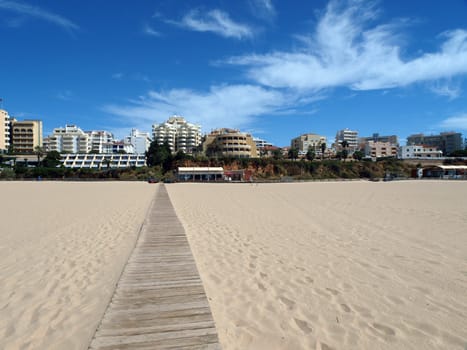 Portimao-resort on the Atlantic coast of the Algarve, Portugal