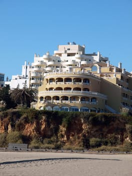 Portimao-resort on the Atlantic coast of the Algarve, Portugal