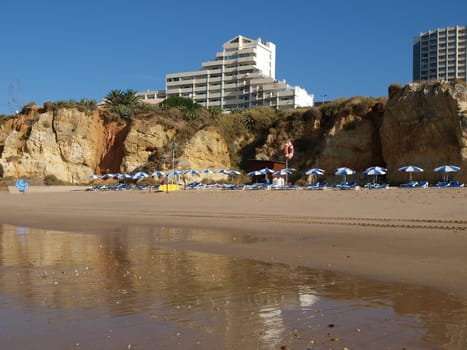 Portimao-resort on the Atlantic coast of the Algarve, Portugal