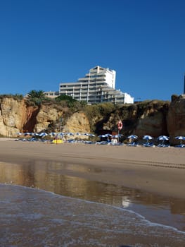 Portimao-resort on the Atlantic coast of the Algarve, Portugal