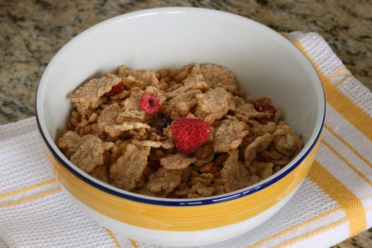 Cereals in a bowl