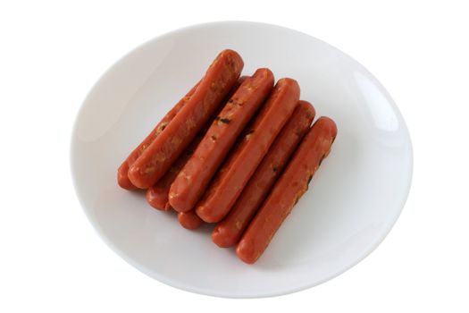 fried sausages