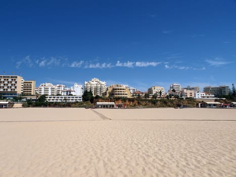 One of the most beautiful beaches in the world - Praia da Rocha in Portimao, Algarve, Portugal