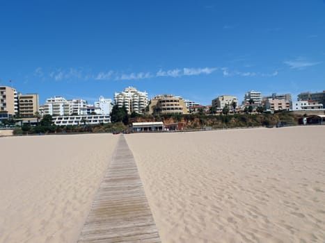 One of the most beautiful beaches in the world - Praia da Rocha in Portimao, Algarve, Portugal