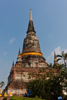 Buddha at Watyaichaimongkol Ayutthaya Province,Thailand