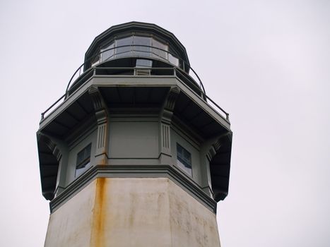 Westport Lighthouse at Grays Harbour in Westport Washington