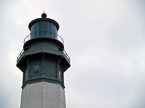 Westport Lighthouse at Grays Harbour in Westport Washington