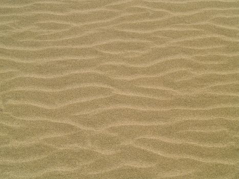 Abstract background of sand ripples at the beach