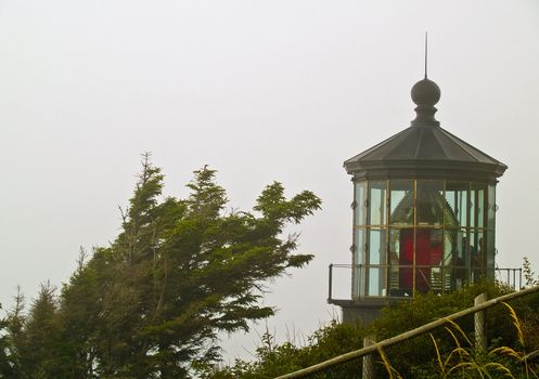 Cape Meares Lighthouse on the Oregon Coast