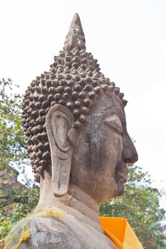 Buddha at Watyaichaimongkol Ayutthaya Province,Thailand