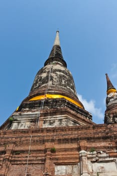 Buddha at Watyaichaimongkol Ayutthaya Province,Thailand