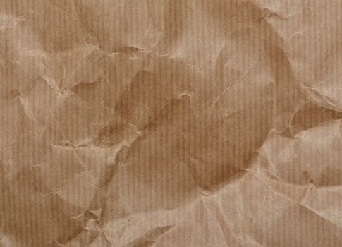 texture of crumpled brown paper