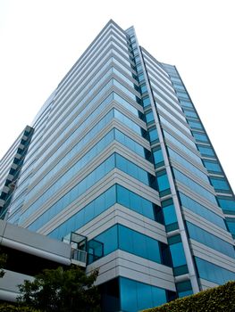 A Highrise Office Building made of Concrete and Glass