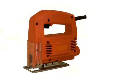 an isolated electric jigsaw cutting tool.