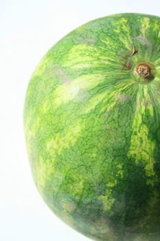 Close up of a big watermelon.
